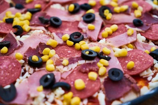 meat lovers pizza with multiple meats